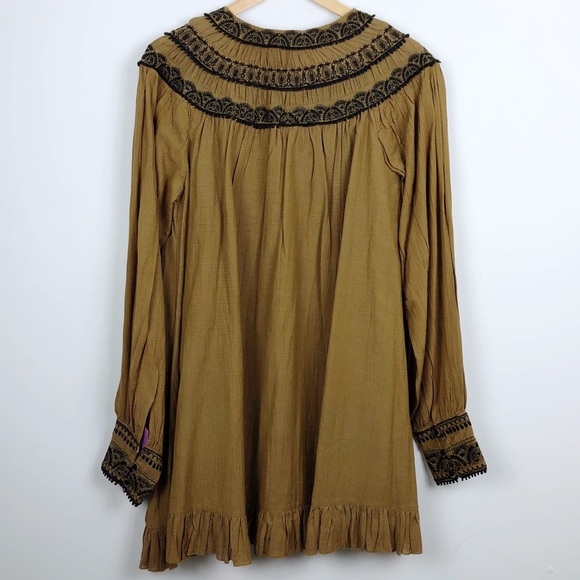 Free People Erin Embroidered Long Sleeve Dress - Picture 15 of 16